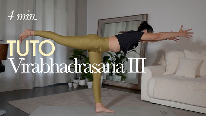 Tuto Virabhadrasana 3